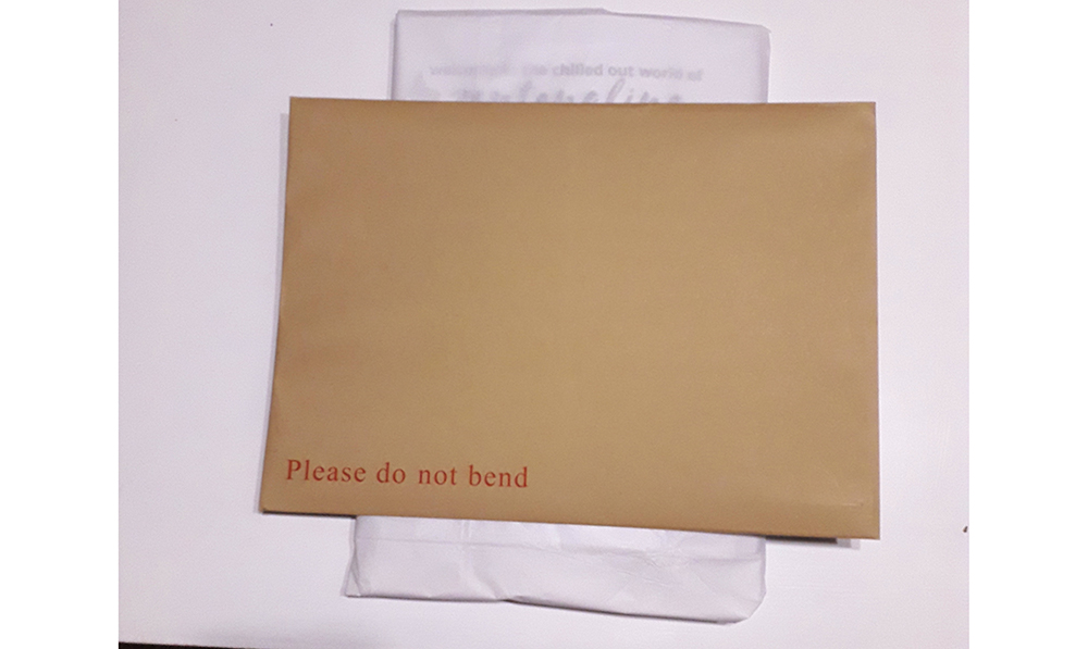 All art packs ship in bend-proof envelopes